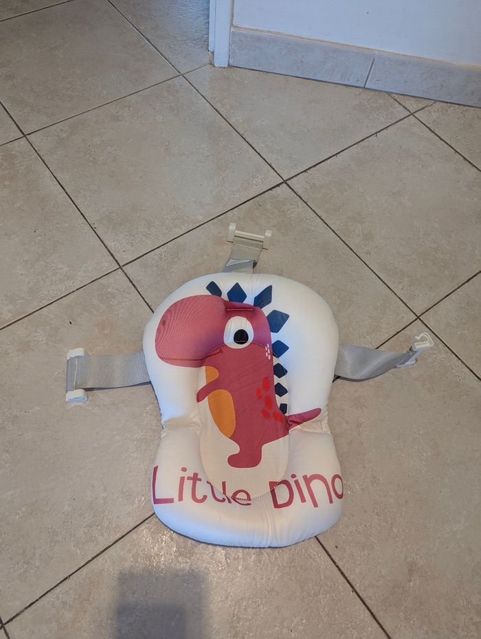 Baignoire Bébé Pliable  Avec Coussin De Bain Bebe Et Thermomètre Intégré - photo numéro 3
