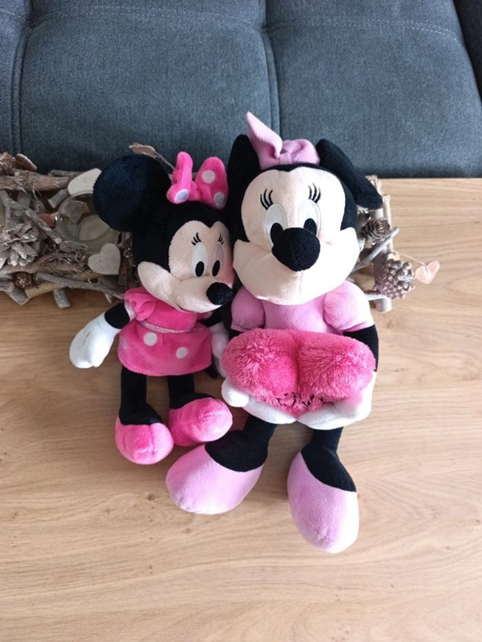 Lot peluches minnie - photo numéro 2