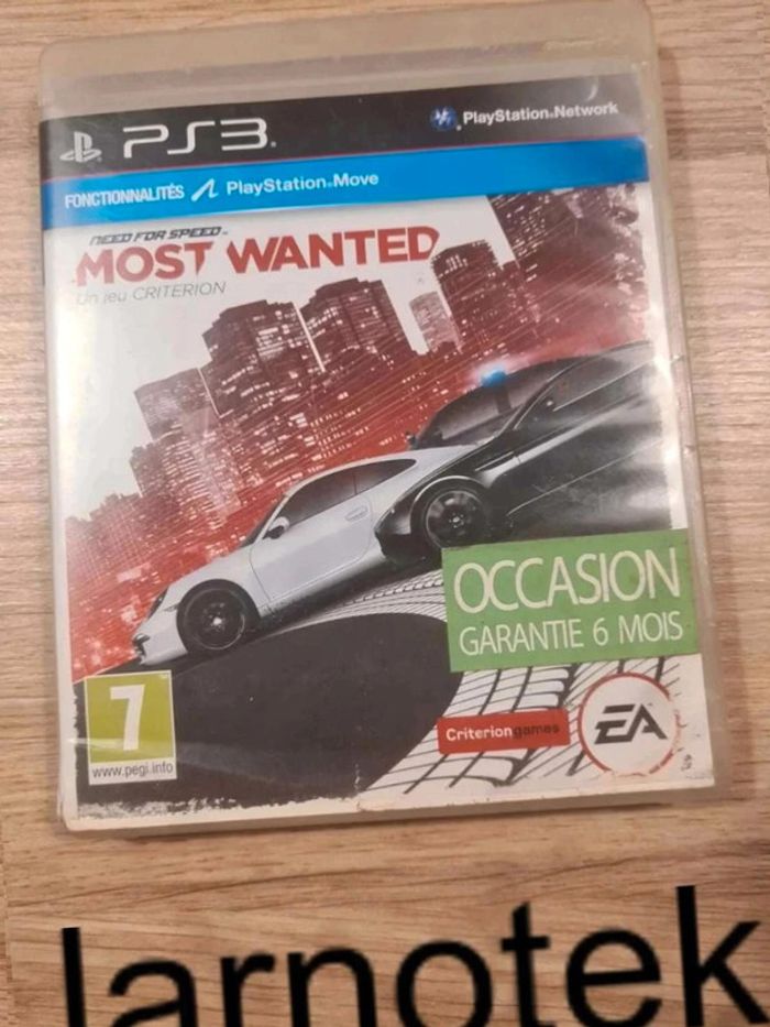 Need for speed most wanted ps3