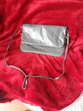 Sac à main gris