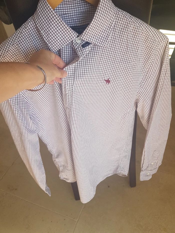 Chemise homme a petits carreaux - photo numéro 5