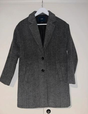 manteau gris