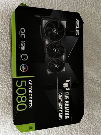 Carte graphique gaming ASUS TUF Gaming GeForce RTX ™ 5080 16 Go GDDR7 OC Edition