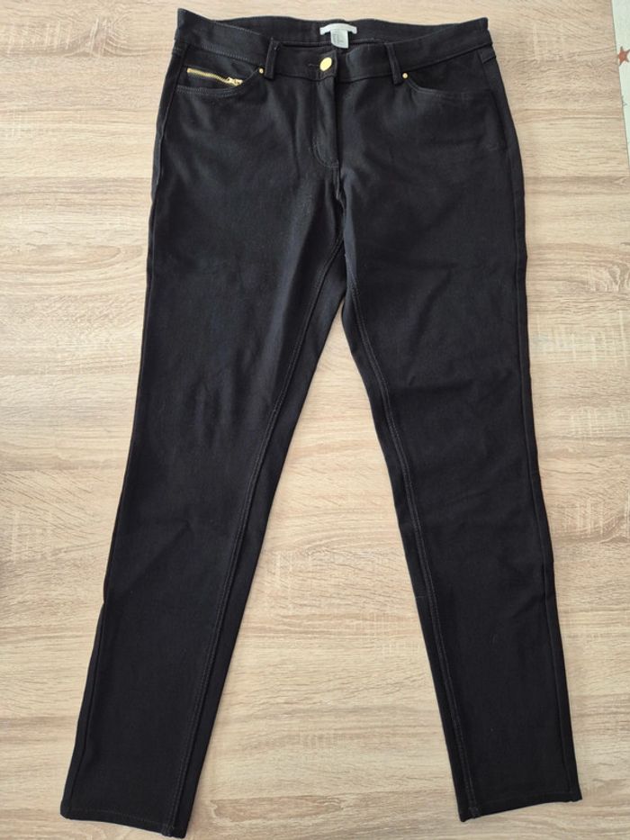 Pantalon noir doux taille 40 - photo numéro 2