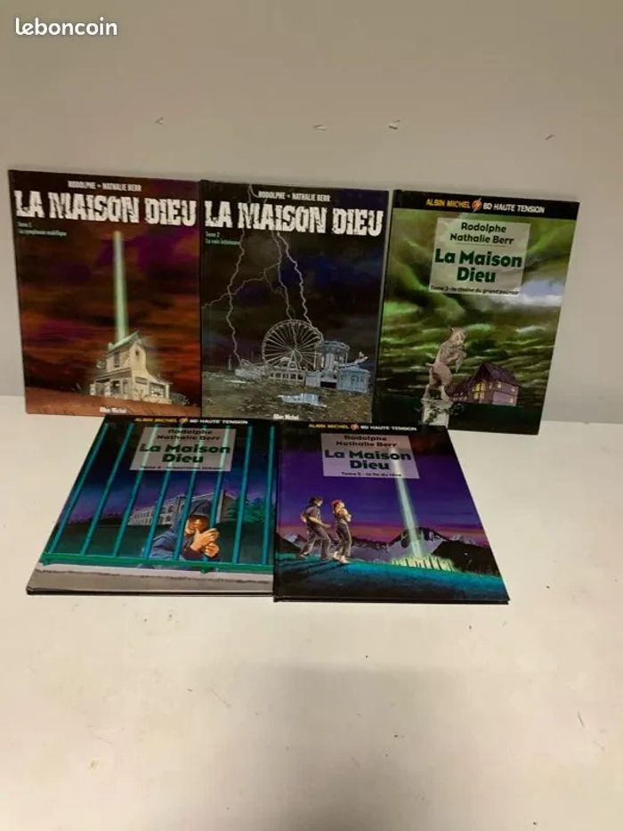 La maison des dieux lot de 5 bd