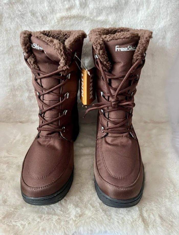 Après ski, bottes mi mollets fourrées pointure 41 - photo numéro 3