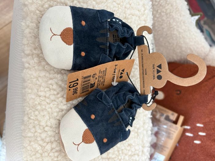 Chaussons ourson tao