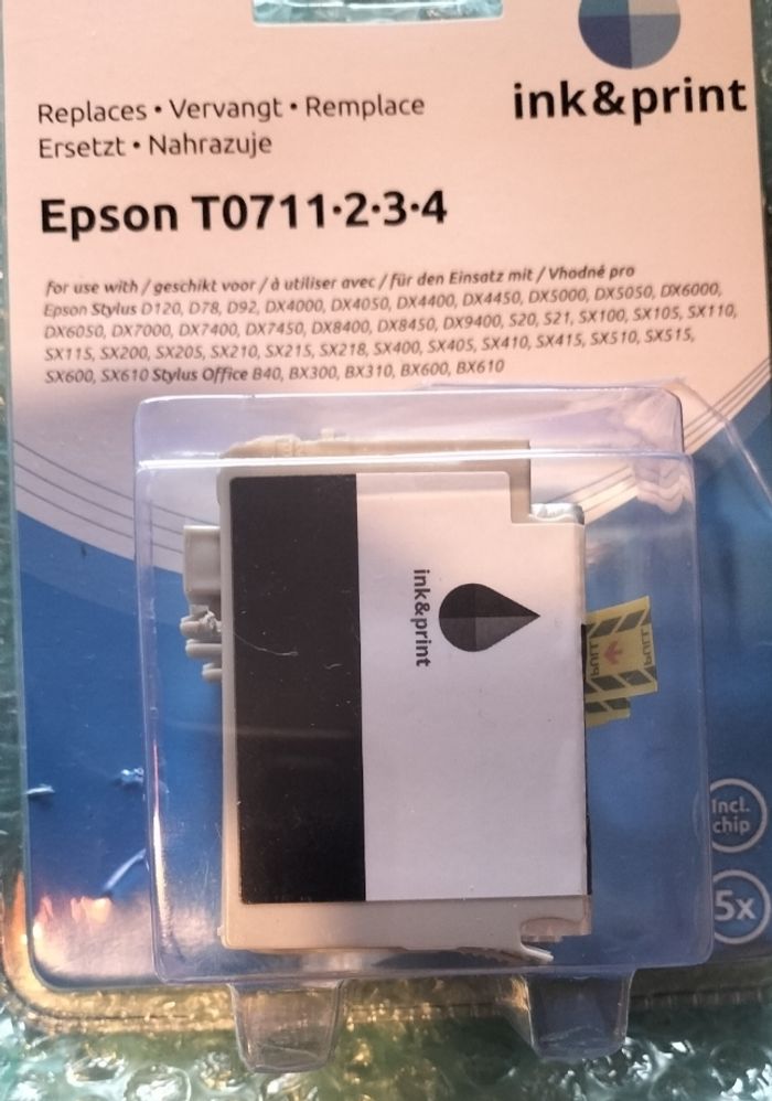 Lot de 3 cartouches d' encre epson