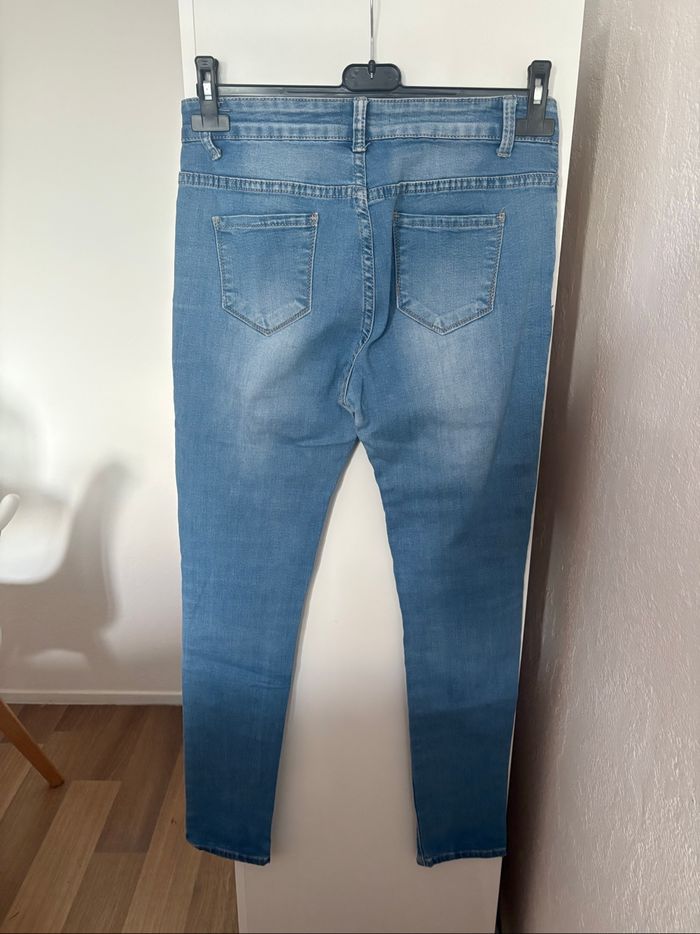 jeans slim dentelle - photo numéro 3