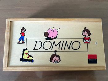 Jeu dominos en bois Société Générale
