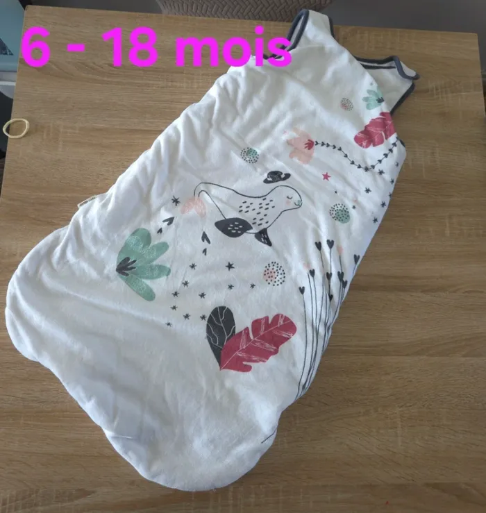 Gigoteuse hiver 6-18 mois  otarie