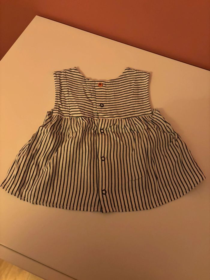 Blouse IKKS lignée palmiers 18M/80 - photo numéro 4