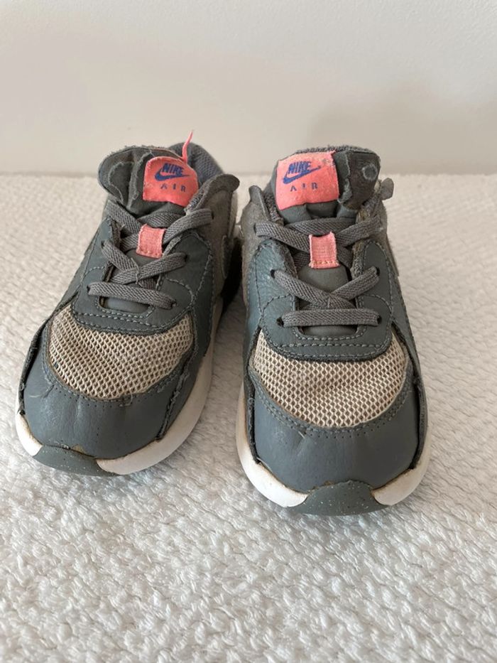 Baskets Nike Air fille grises et roses 26 - photo numéro 2