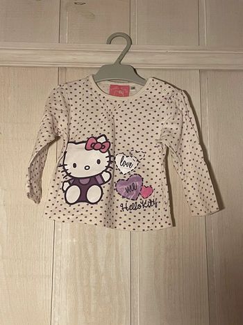 T-shirt ML - Hello Kitty - 12mois