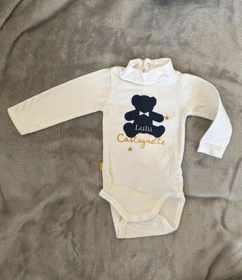 Body manches longues hiver - 3 mois