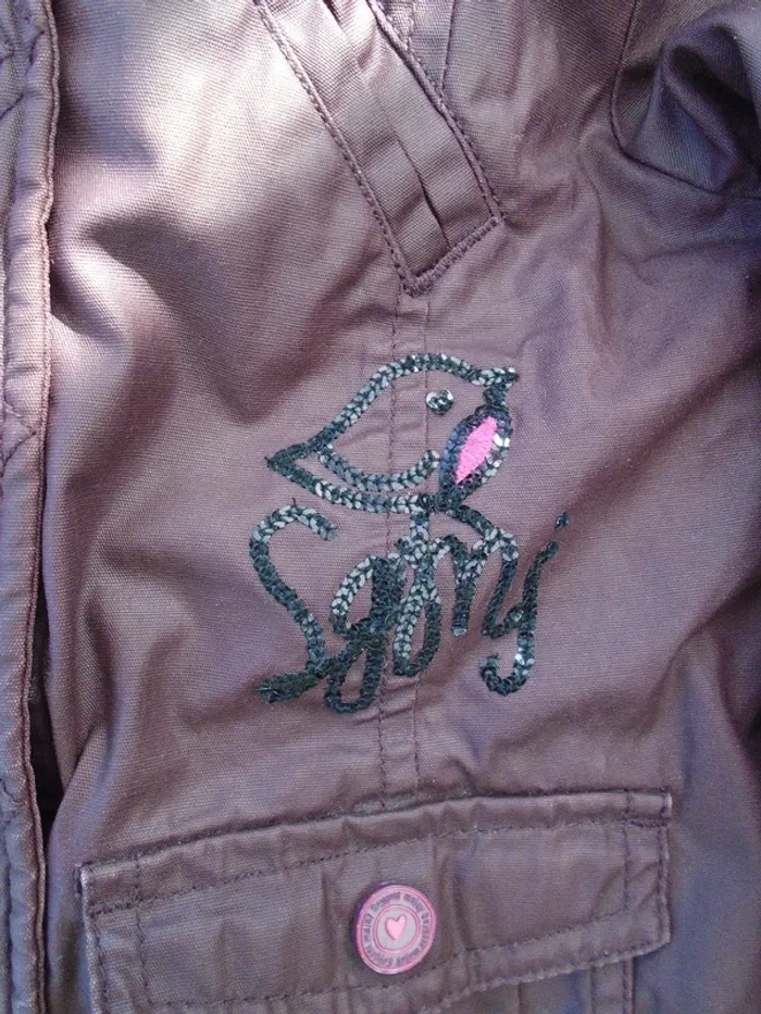 Superbe manteau hiver fille 2 ans (86 cm) Sergent Major - photo numéro 3