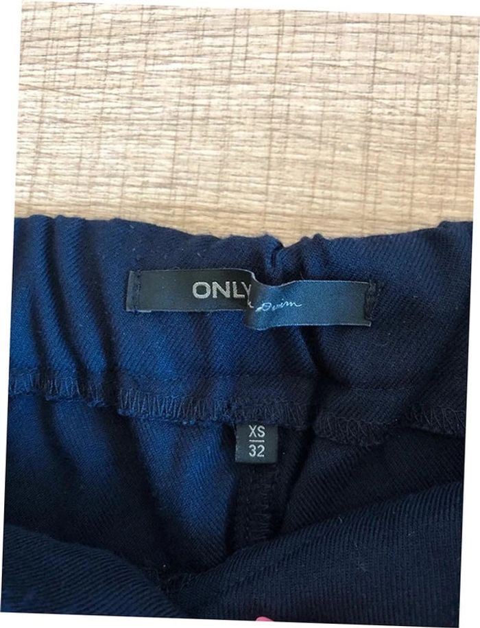 Pantalon chino bleu marine Only taille XS TBE - photo numéro 13