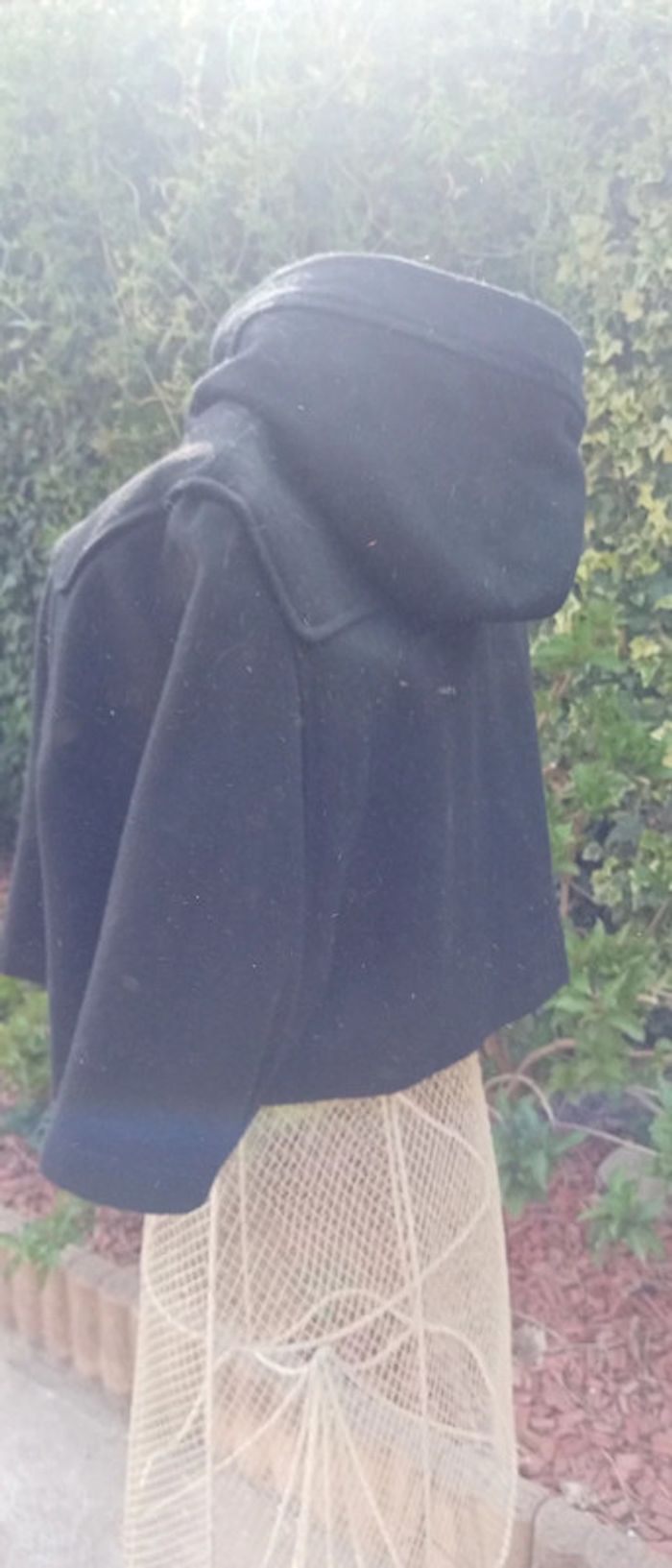 Manteau type poncho court - photo numéro 2