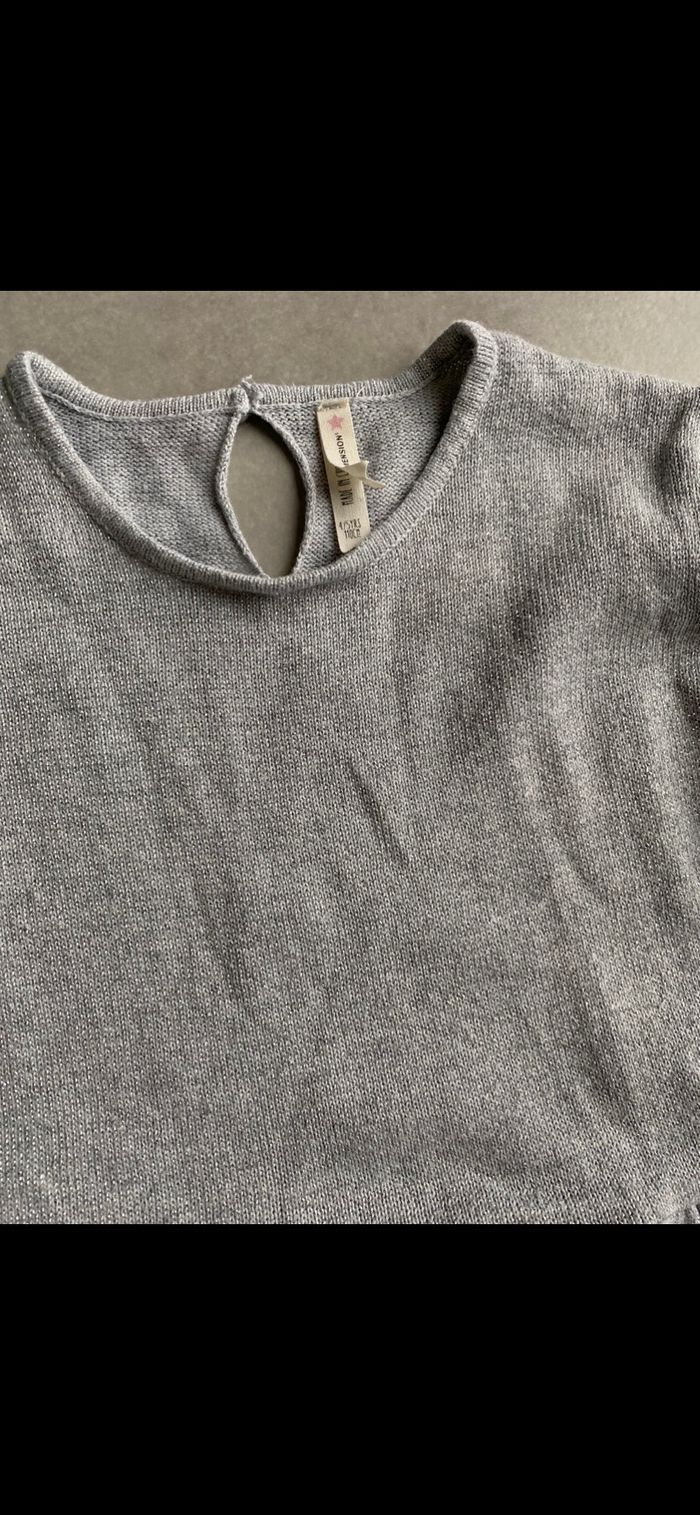 Robe de fêtes manches longues pailletés 4 ans - photo numéro 5