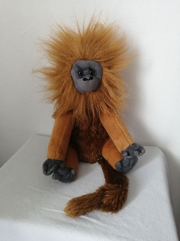 peluche singe wild republic
