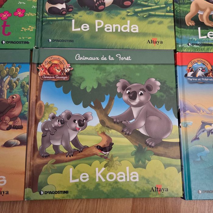 Livre enfant atlas les animaux documentaire lot ou unité - photo numéro 9