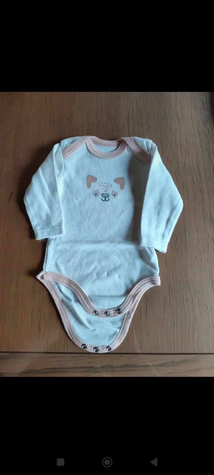 Lot de 4 bodies manches longues 3 mois - photo numéro 5