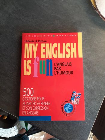My english is fun.