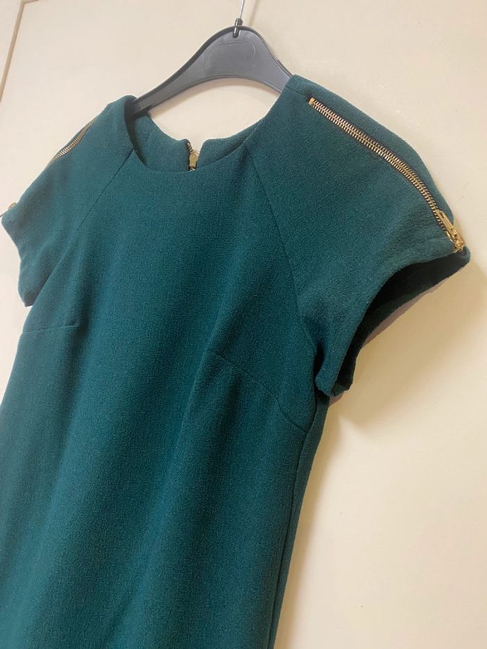 Jolie robe verte Atmosphère taille 34 - photo numéro 2