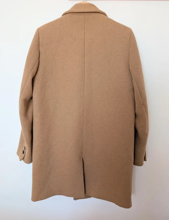 Manteau beige mi-long - photo numéro 3