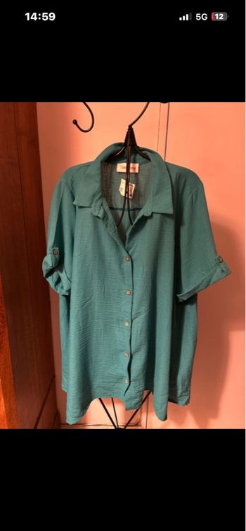 Chemisier Toscane Turquoise 