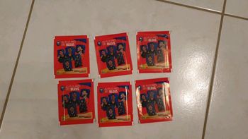 Lot de 6 paquets panini intermarché FFF neuf