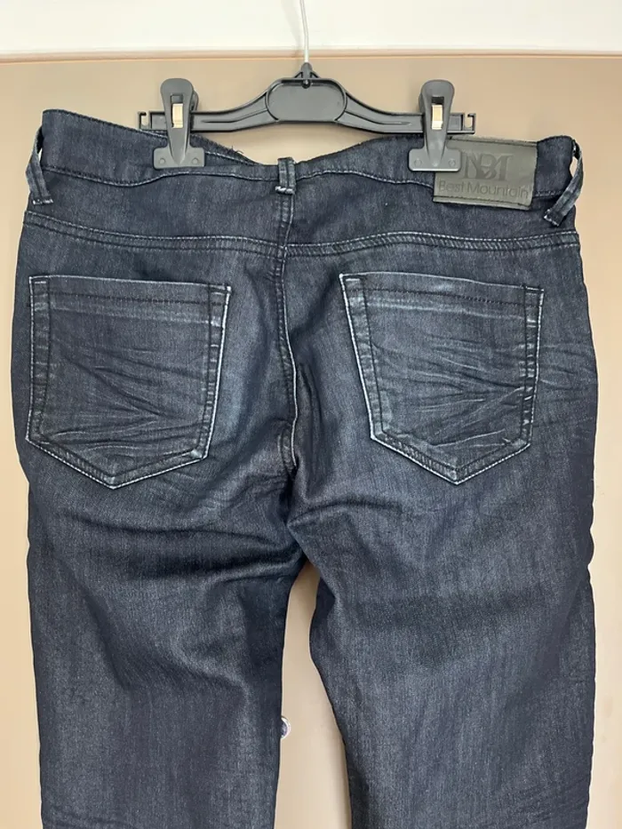 Jeans homme slim Best Mountain bleu brut taille 42 - photo numéro 9