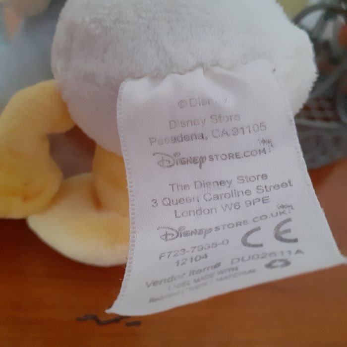 Doudou-peluche Donald avec grelot *Disney - photo numéro 5