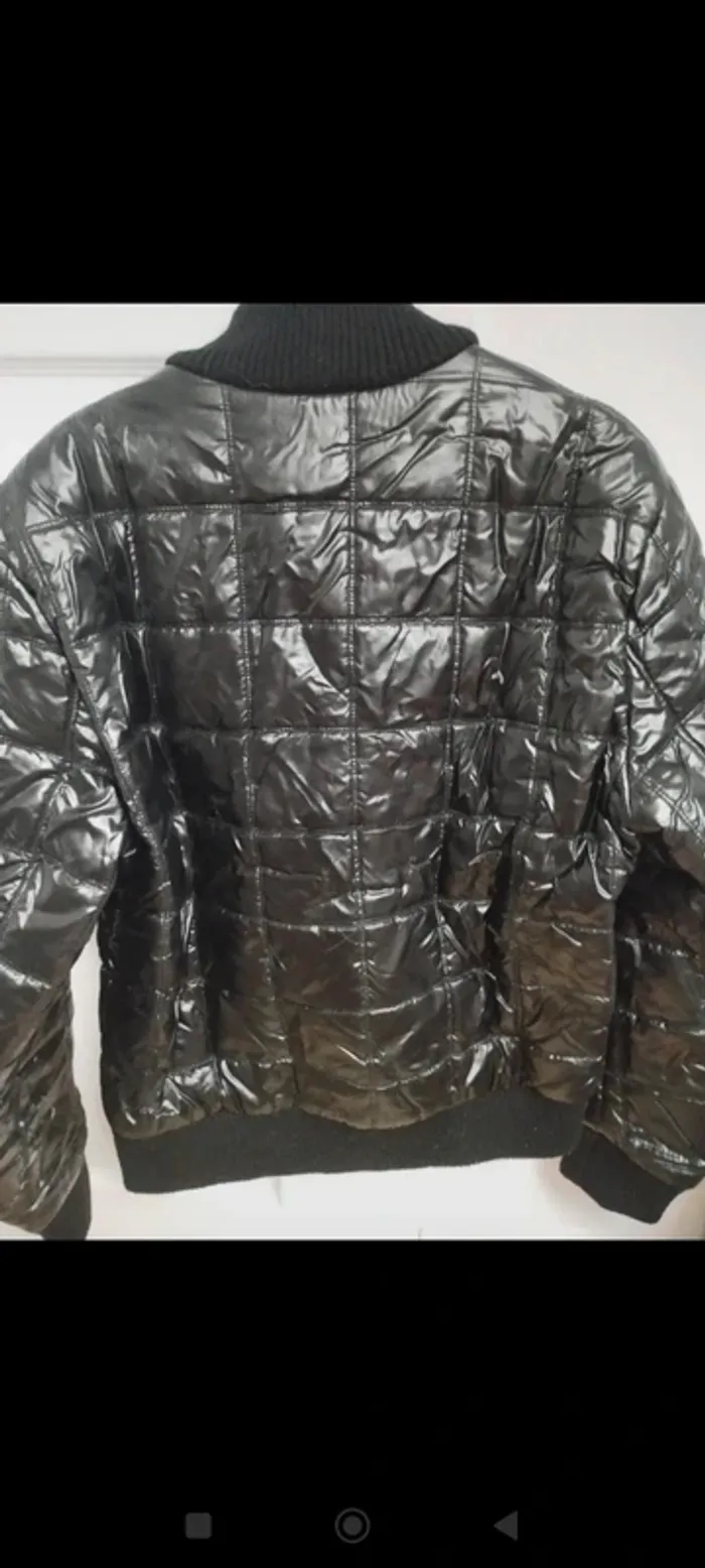 Blouson doudoune noire AFF M - photo numéro 2