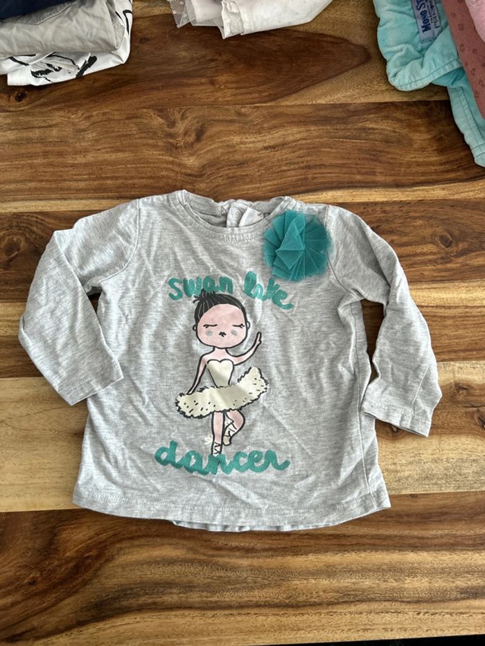 T-shirt manches longues 12 mois