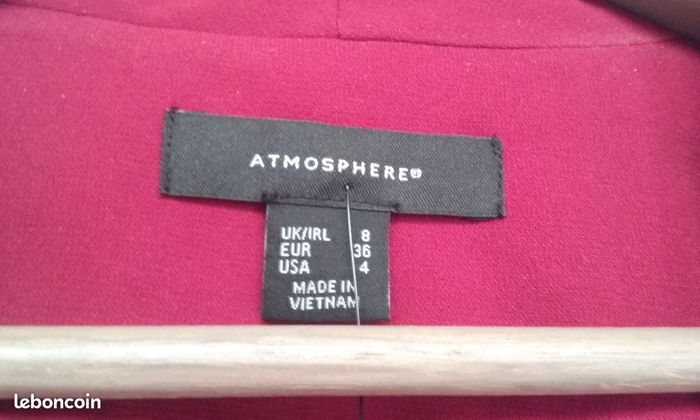 Veste femme Neuve Atmosphere 36 - photo numéro 6