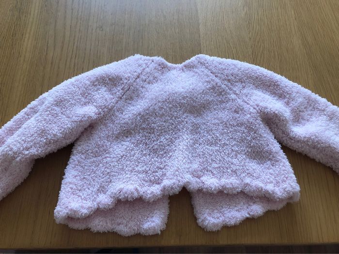 Gilet fille rose pale Absorba 12 mois - photo numéro 3