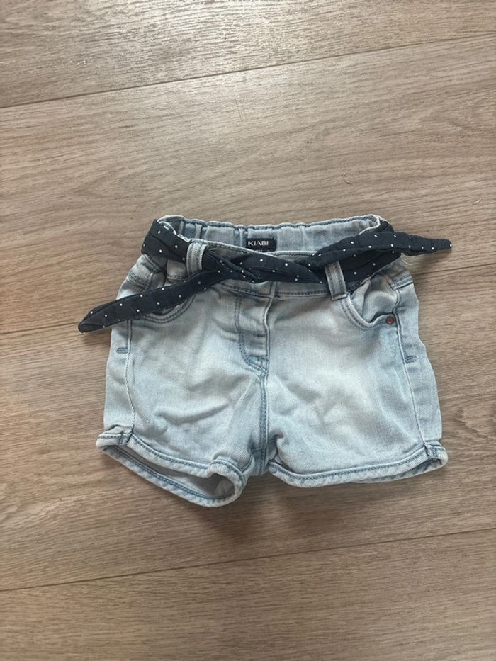 Short jean 18 mois