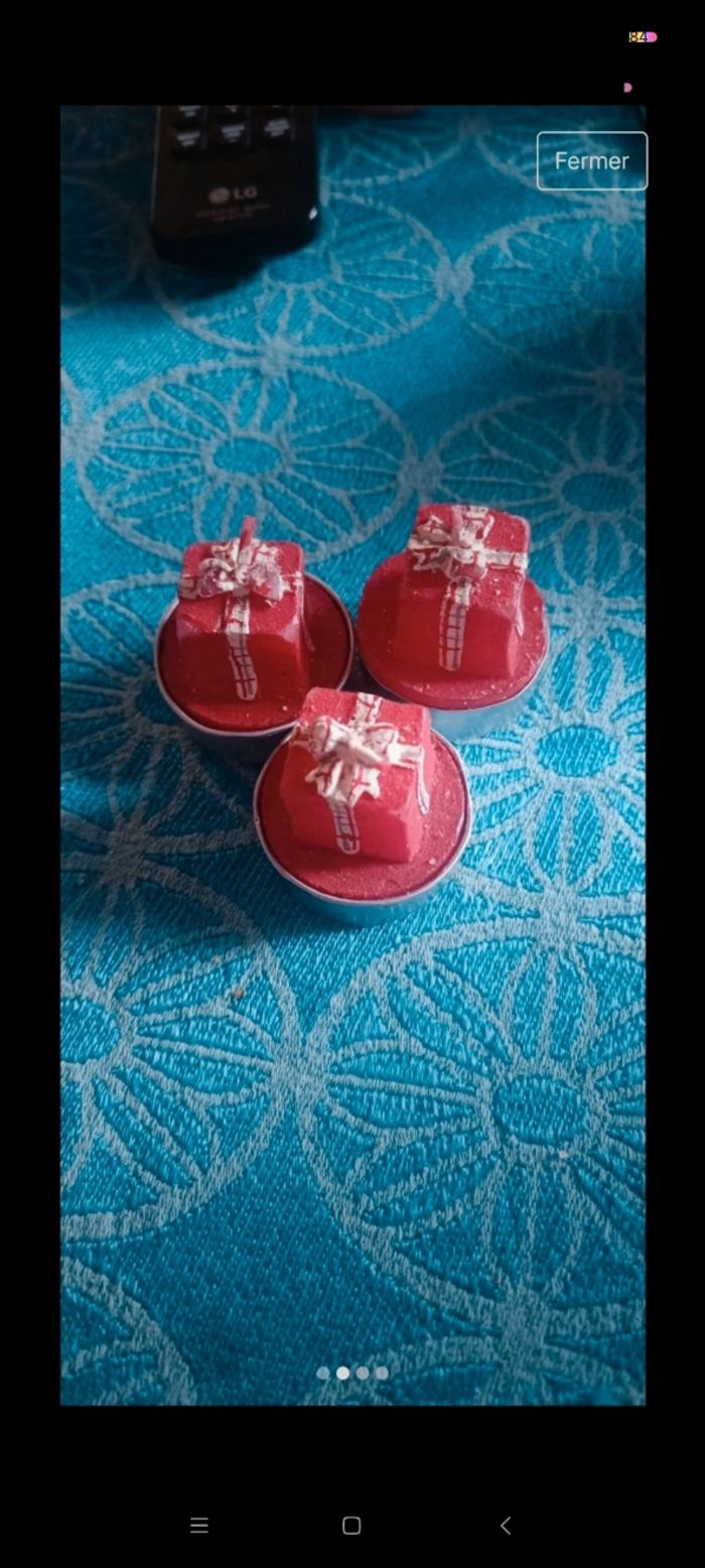 Lot bougies noël - photo numéro 2