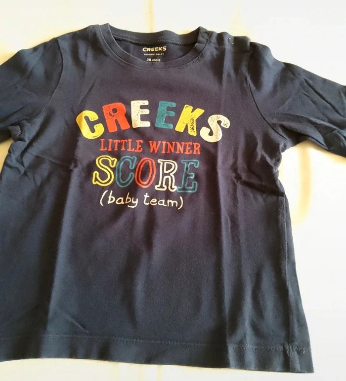 Tee-shirt manches longues Creeks. - photo numéro 2