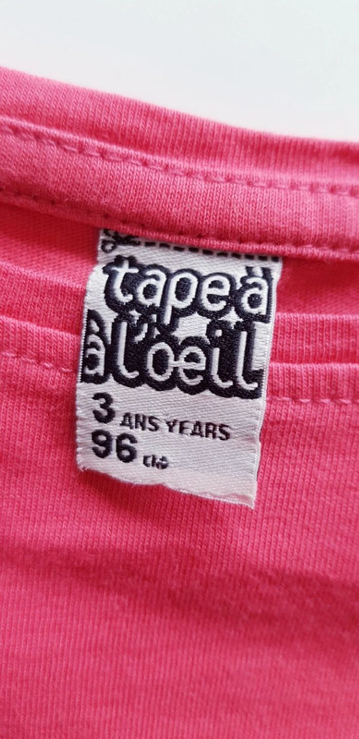 Tee-shirt Tape a l'oeil 3 ans - photo numéro 2