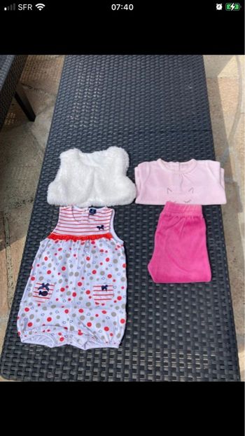 Lots vêtements fille 