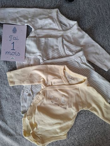 Lot 3 bodies 1 mois ML
