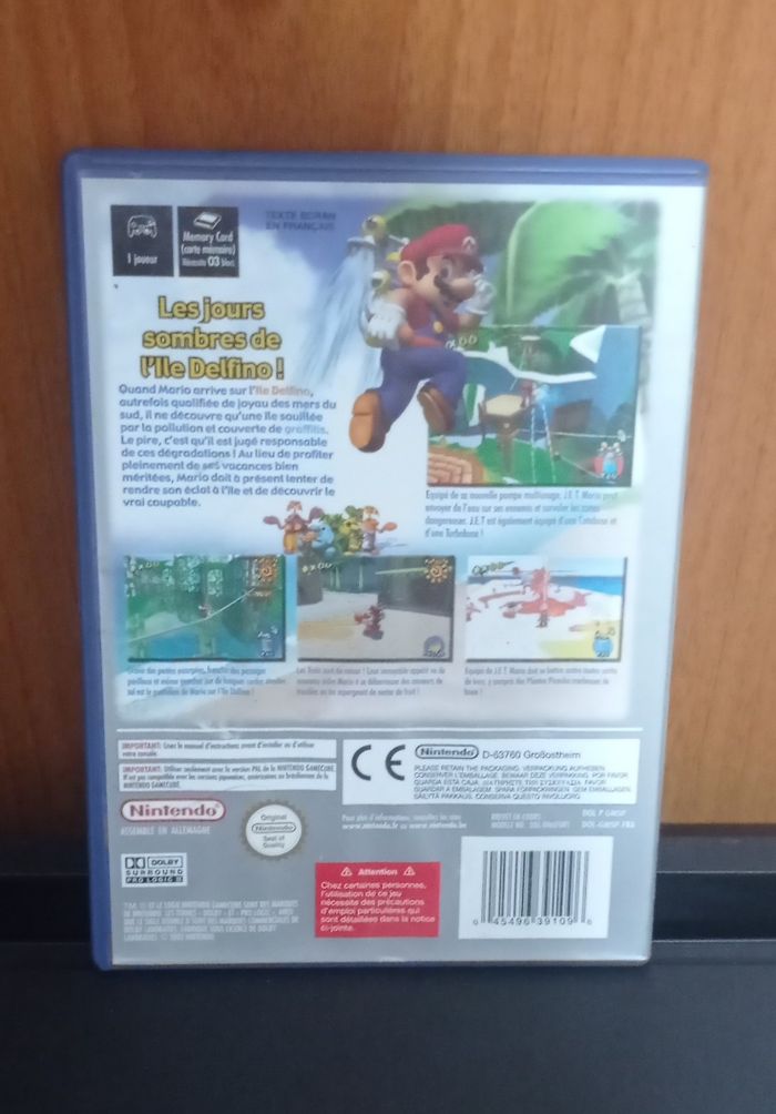 😍super Mario sunshine sur Nintendo GameCube - photo numéro 9