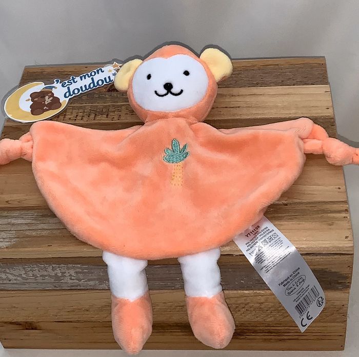 TK18 doudou singe 🐒 tom & kiddy