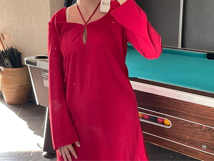 robe rouge mango - photo numéro 5