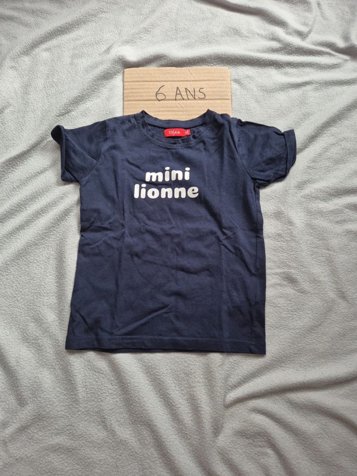T-shirt fille 6 ans tissaia