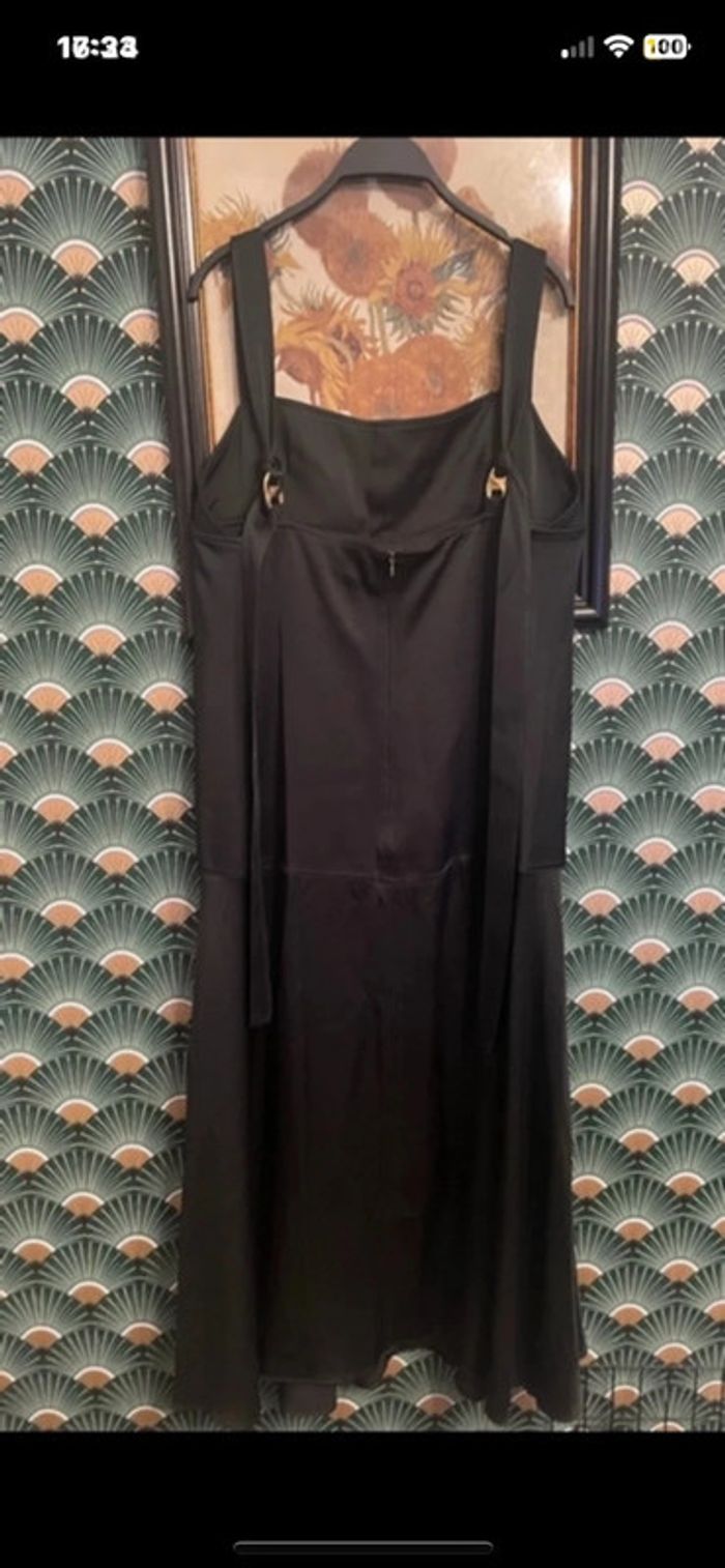 Sublime robe de qualité en satin, très épais, taille XL, 42 - photo numéro 4