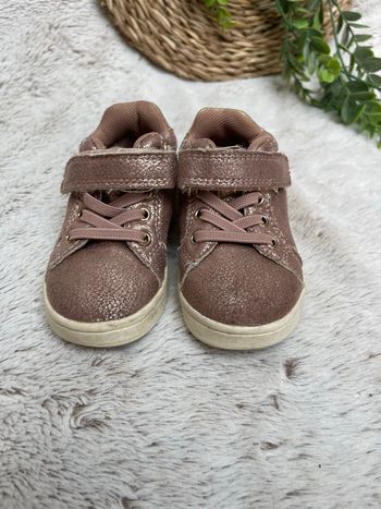 Basket montante rose - Taille 20 - Saxo Blues 