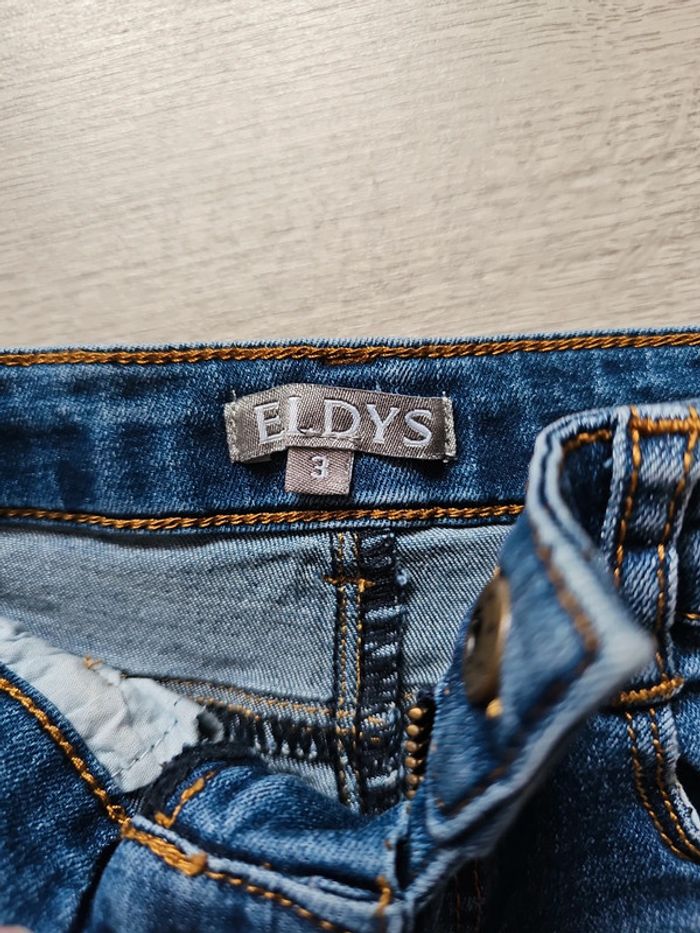 Short en jeans 3 ans eldys - photo numéro 4